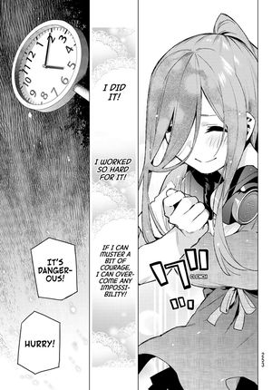 Go Toubun No Hanayome Chapter 105 Page 17