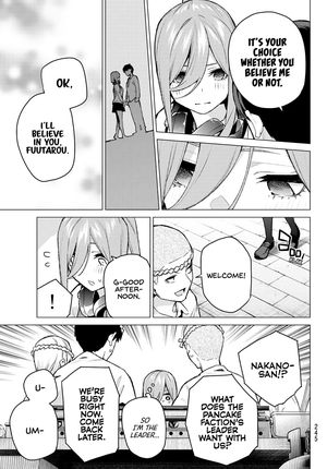 Go Toubun No Hanayome Chapter 105 Page 9