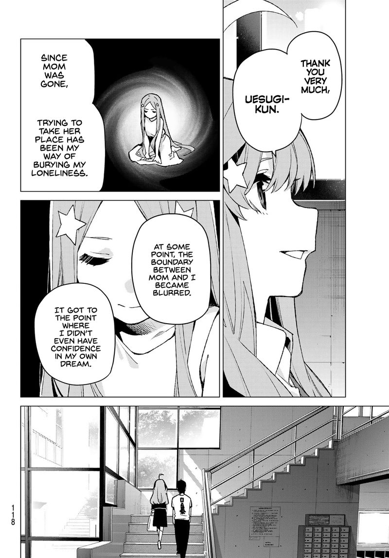 Go Toubun No Hanayome Chapter 111 Page 14