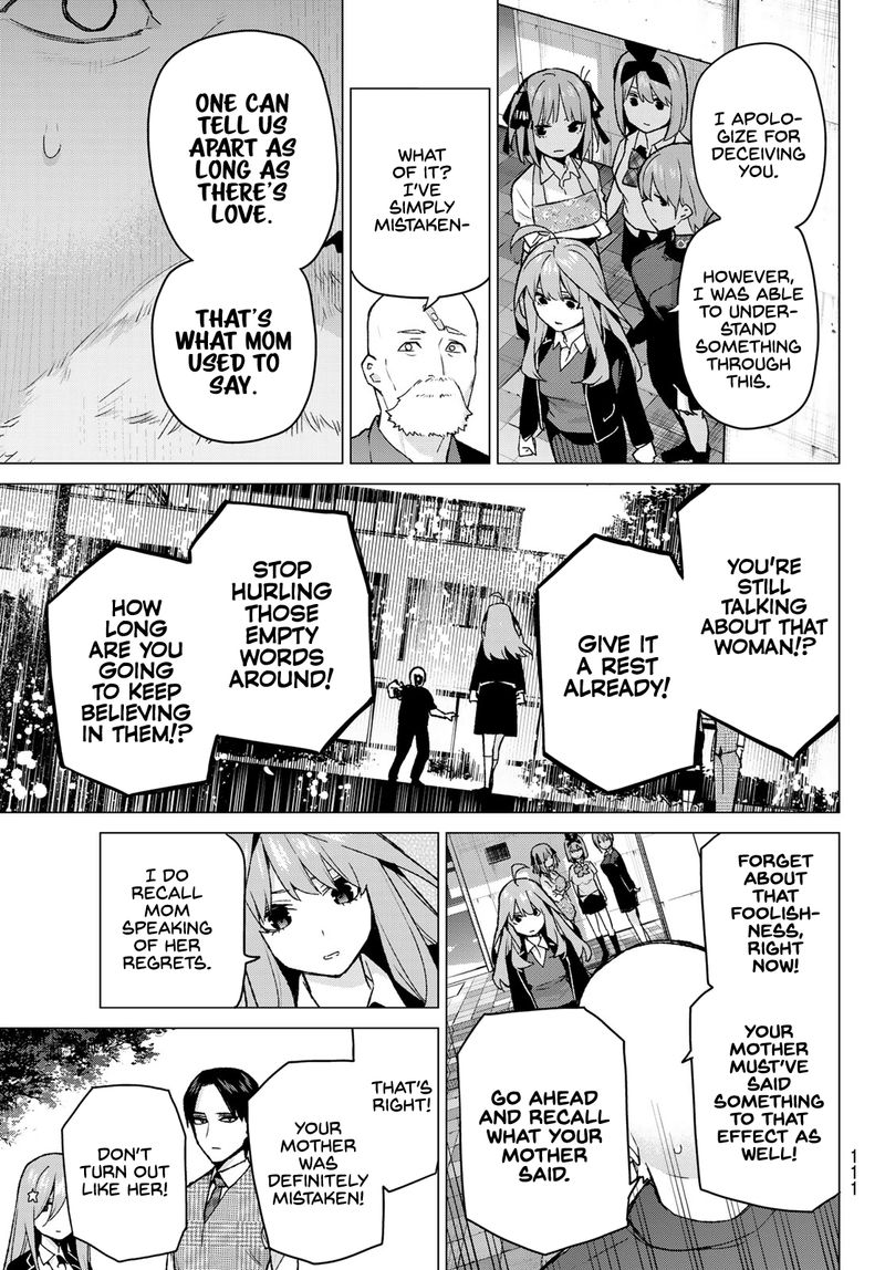 Go Toubun No Hanayome Chapter 111 Page 7