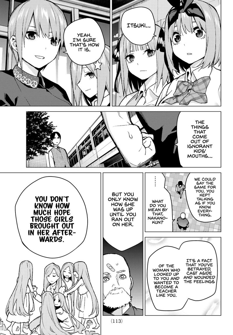 Go Toubun No Hanayome Chapter 111 Page 9