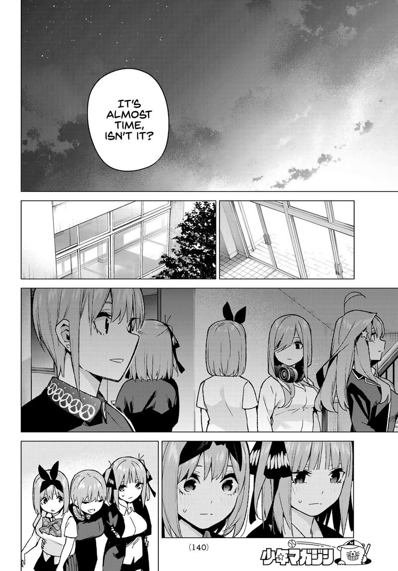 Go Toubun No Hanayome Chapter 112 Page 13