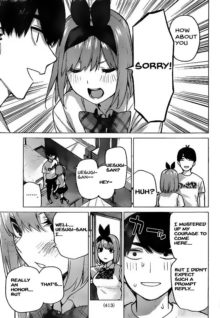 Go Toubun No Hanayome Chapter 114 Page 7