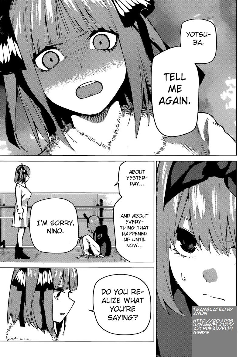 Go Toubun No Hanayome Chapter 115 Page 13