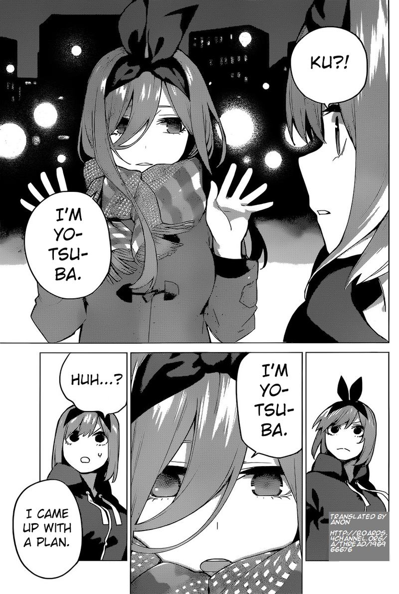 Go Toubun No Hanayome Chapter 115 Page 19