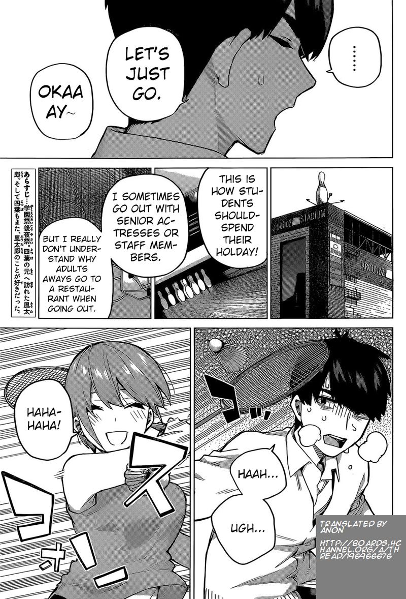 Go Toubun No Hanayome Chapter 115 Page 3