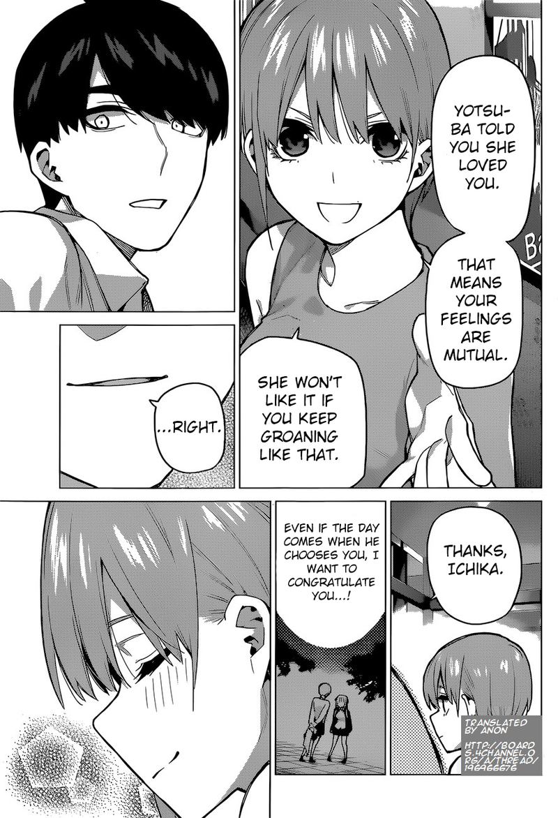 Go Toubun No Hanayome Chapter 115 Page 9