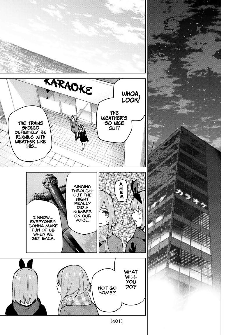 Go Toubun No Hanayome Chapter 116 Page 15