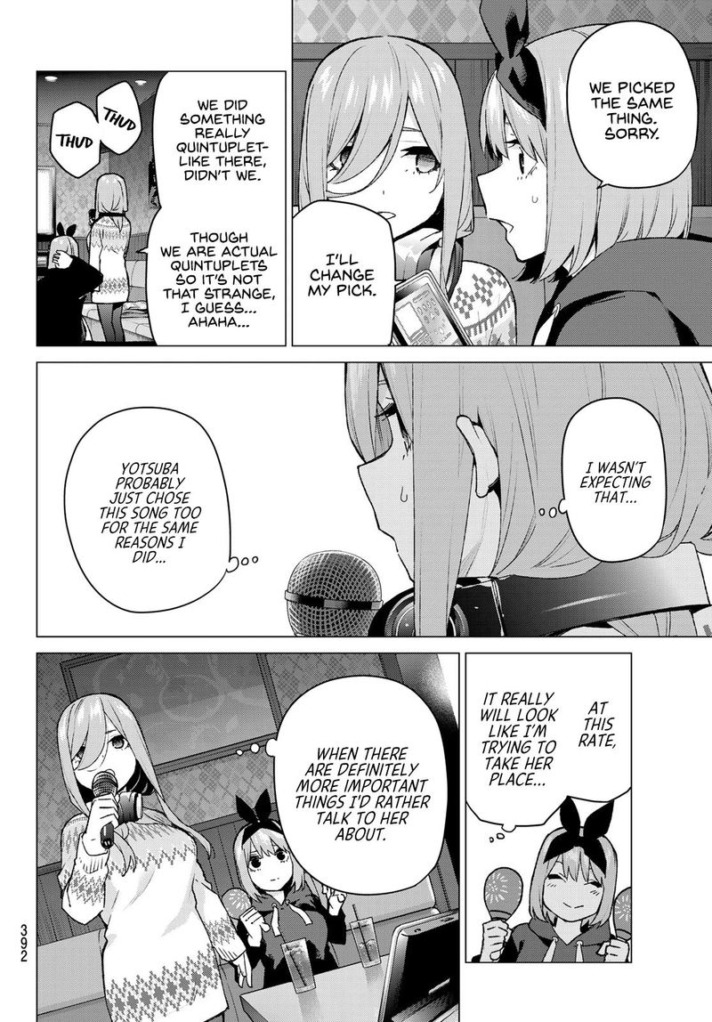 Go Toubun No Hanayome Chapter 116 Page 6