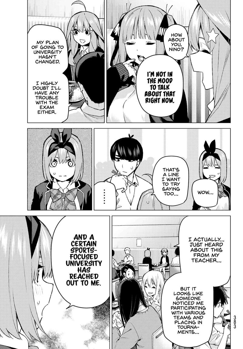 Go Toubun No Hanayome Chapter 117 Page 11