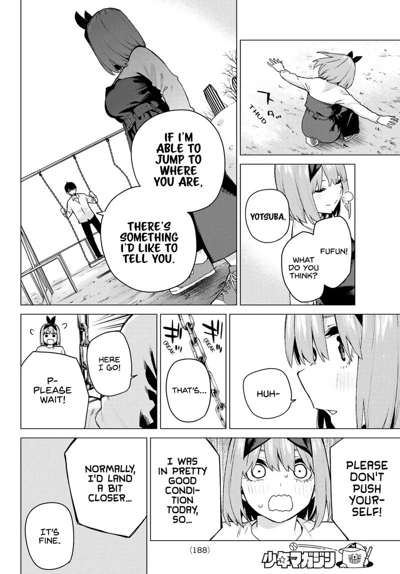 Go Toubun No Hanayome Chapter 119 Page 12