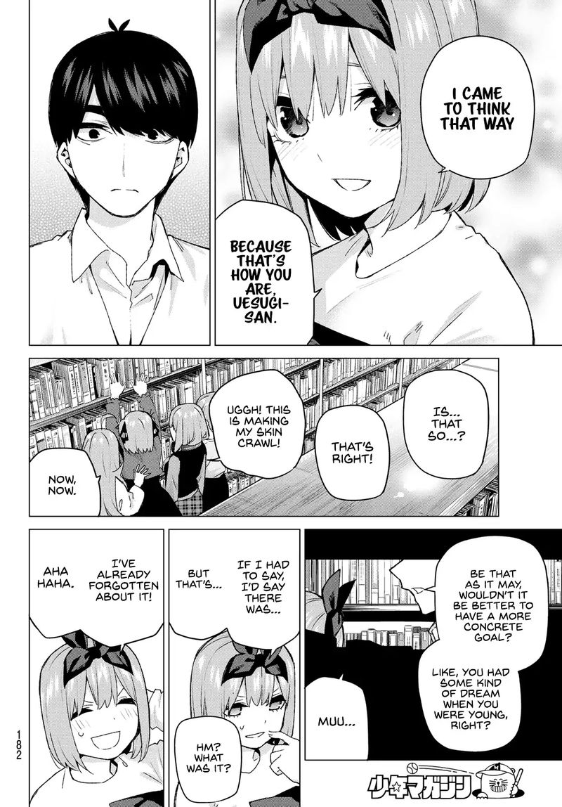 Go Toubun No Hanayome Chapter 119 Page 6