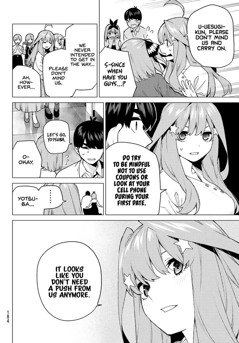 Go Toubun No Hanayome Chapter 119 Page 8