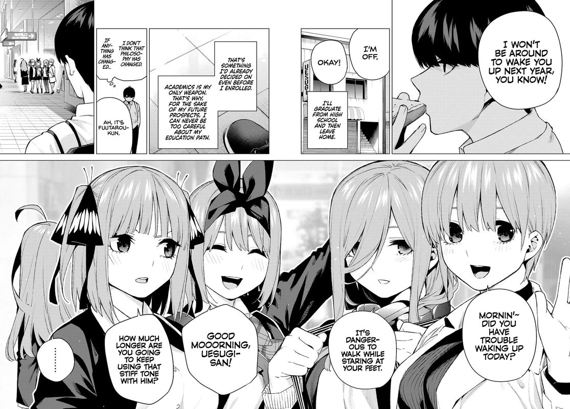 Go Toubun No Hanayome Chapter 120 Page 2