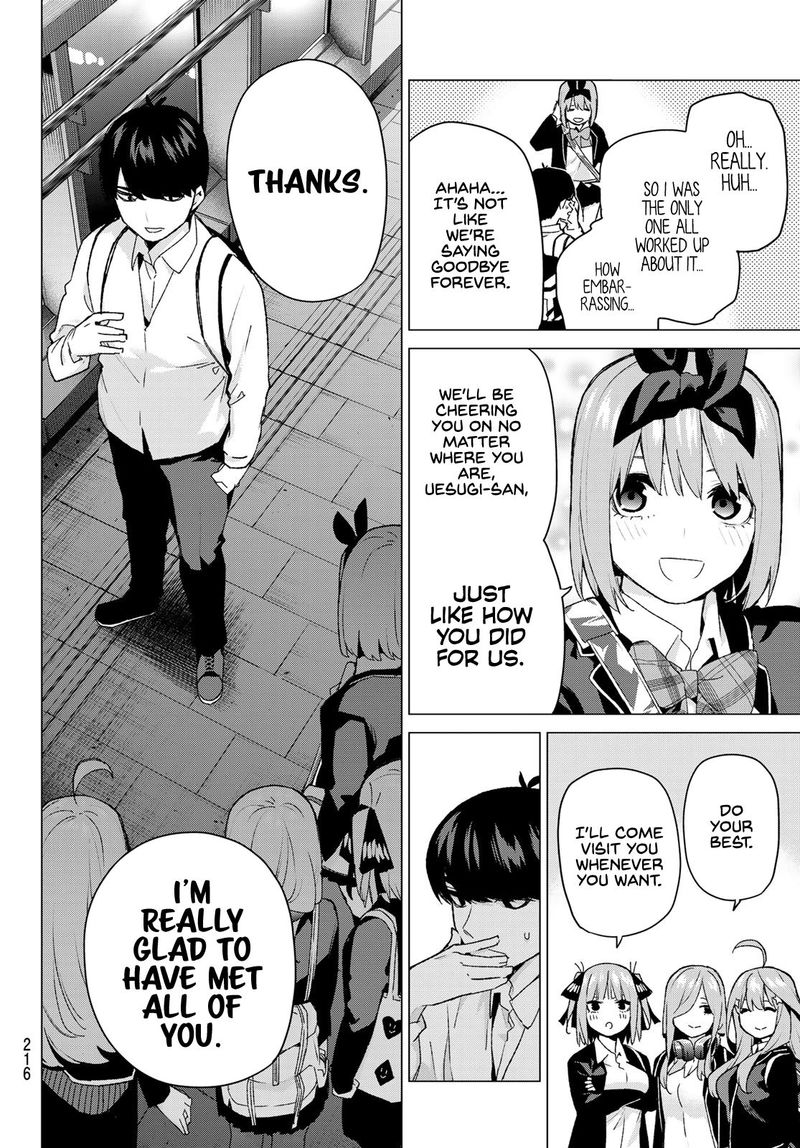 Go Toubun No Hanayome Chapter 120 Page 9