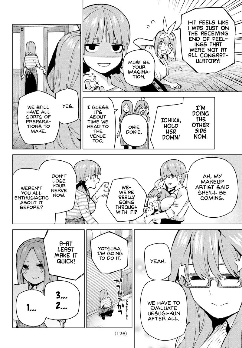 Go Toubun No Hanayome Chapter 121 Page 12