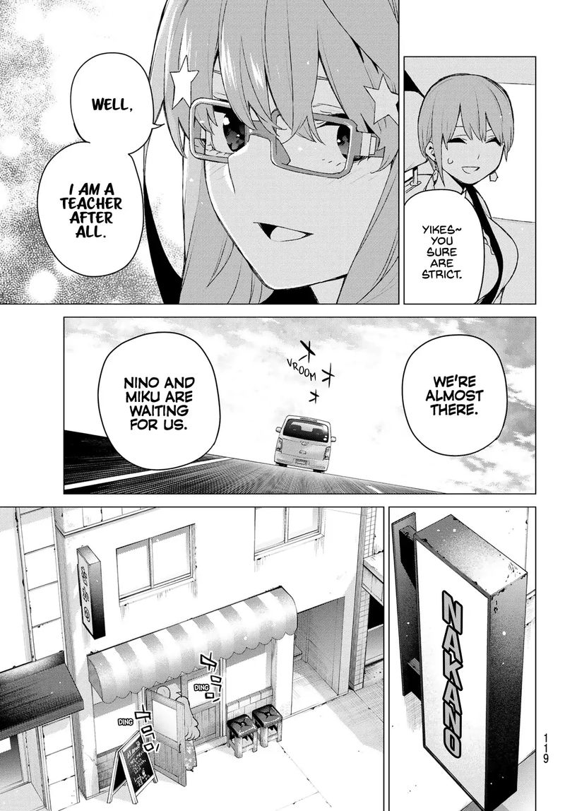 Go Toubun No Hanayome Chapter 121 Page 5