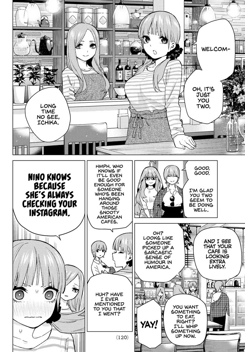 Go Toubun No Hanayome Chapter 121 Page 6