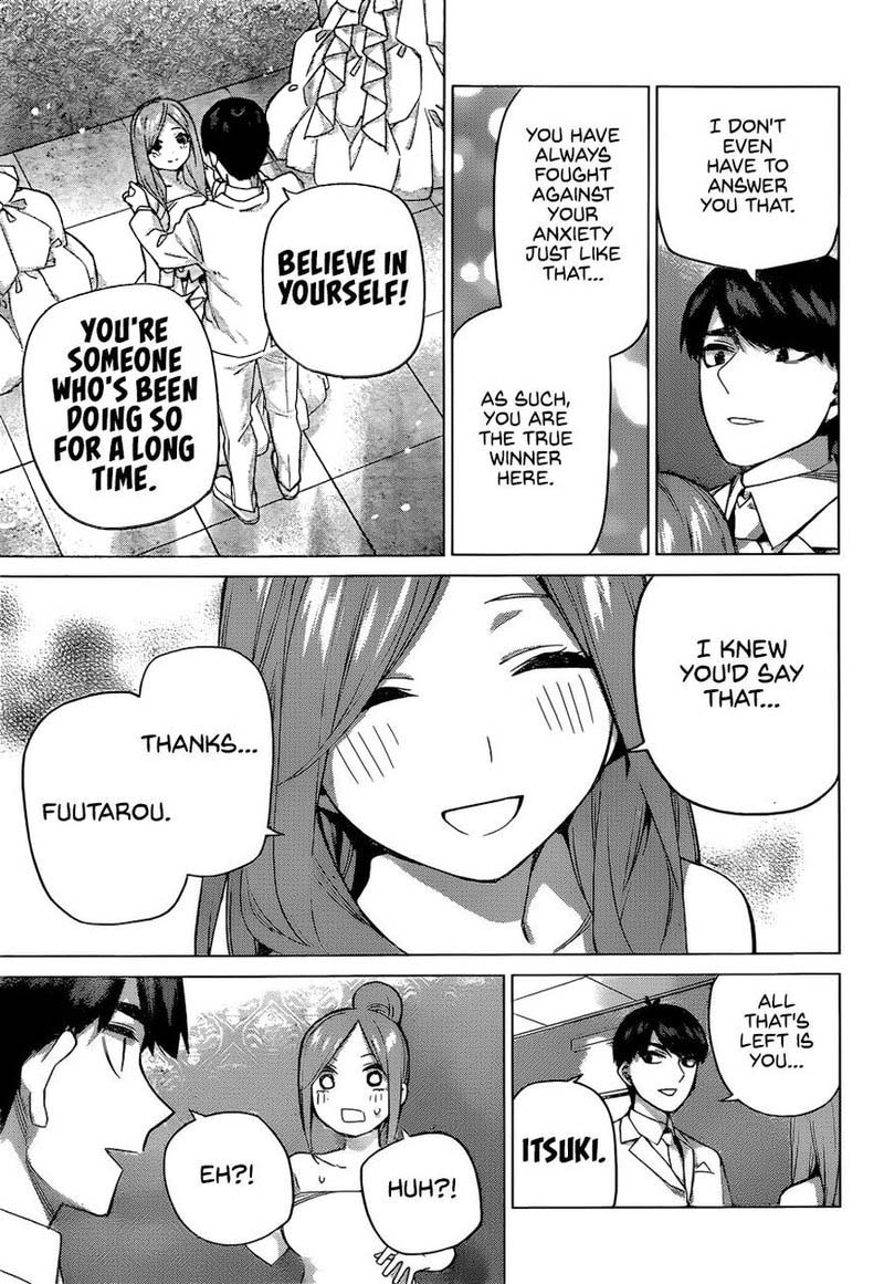 Go Toubun No Hanayome Chapter 122 Page 20