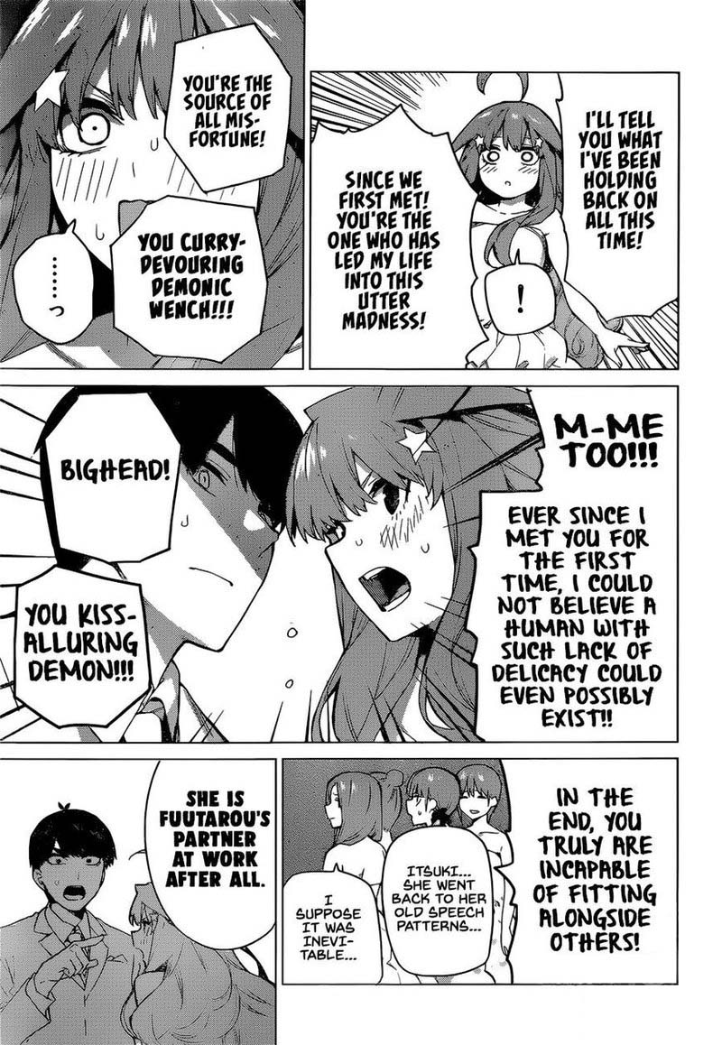 Go Toubun No Hanayome Chapter 122 Page 22