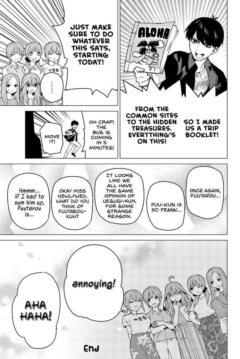 Go Toubun No Hanayome Chapter 122e Page 9