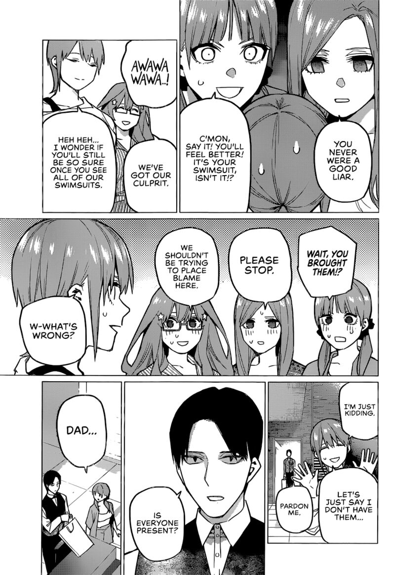 Go Toubun No Hanayome Chapter 123 Page 13