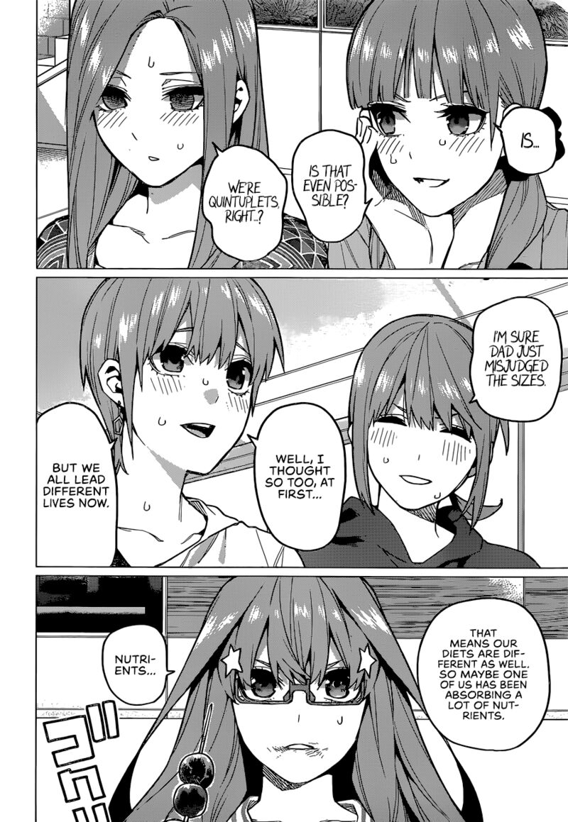 Go Toubun No Hanayome Chapter 123 Page 2