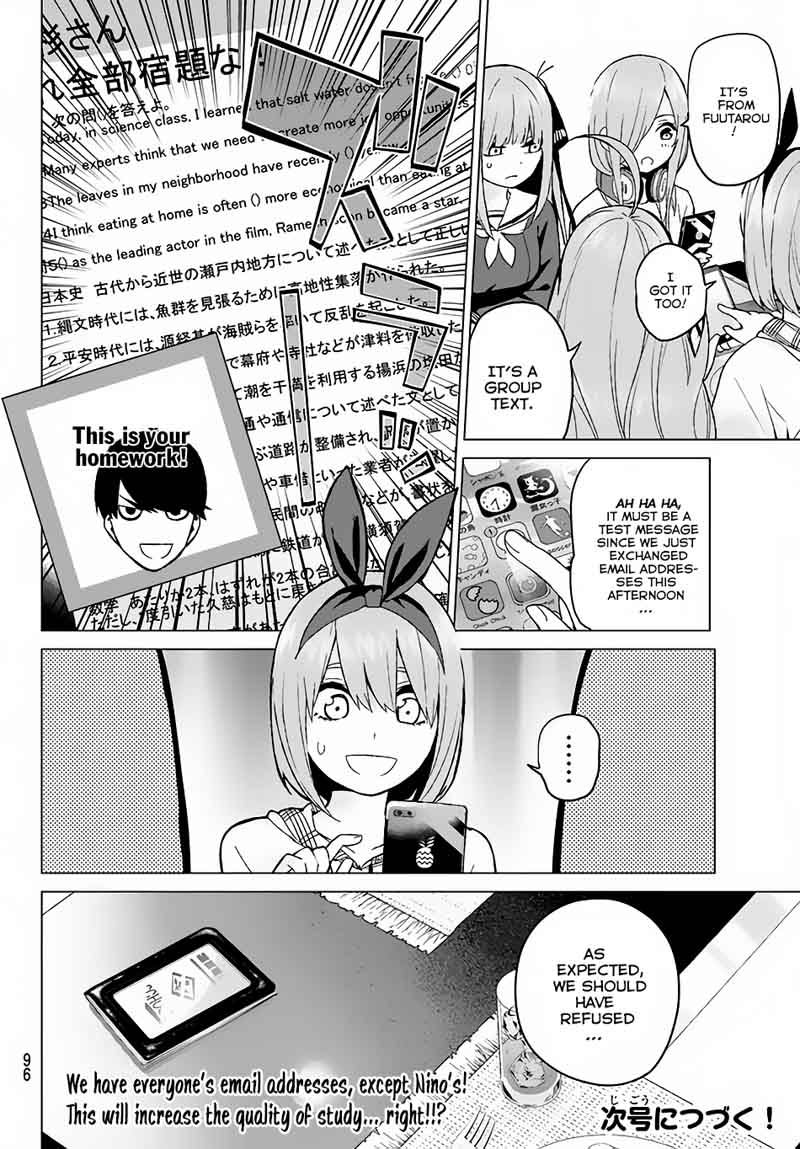 Go Toubun No Hanayome Chapter 13 Page 21