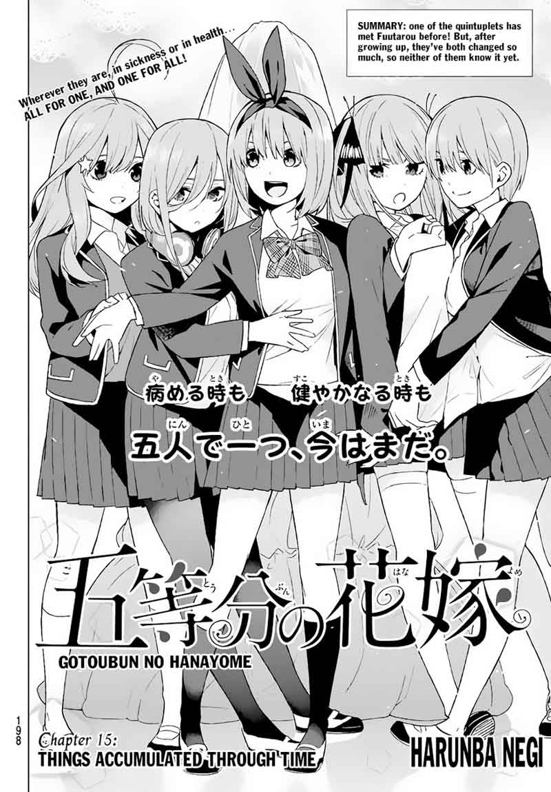 Go Toubun No Hanayome Chapter 15 Page 3