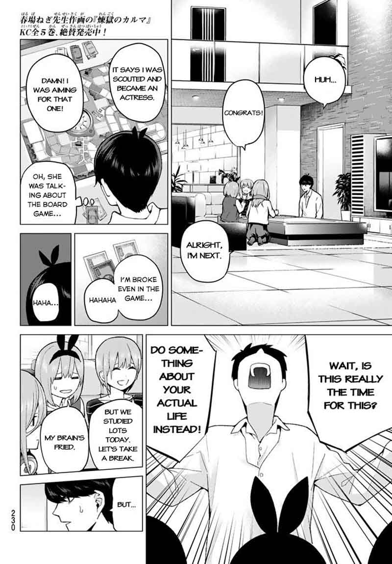 Go Toubun No Hanayome Chapter 16 Page 10