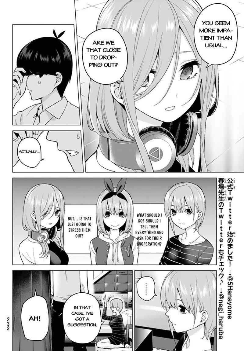 Go Toubun No Hanayome Chapter 16 Page 12