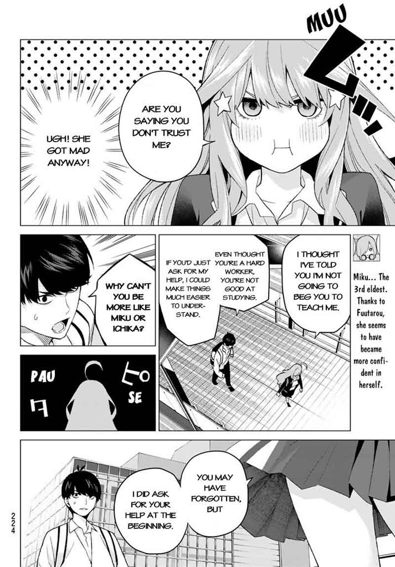 Go Toubun No Hanayome Chapter 16 Page 4