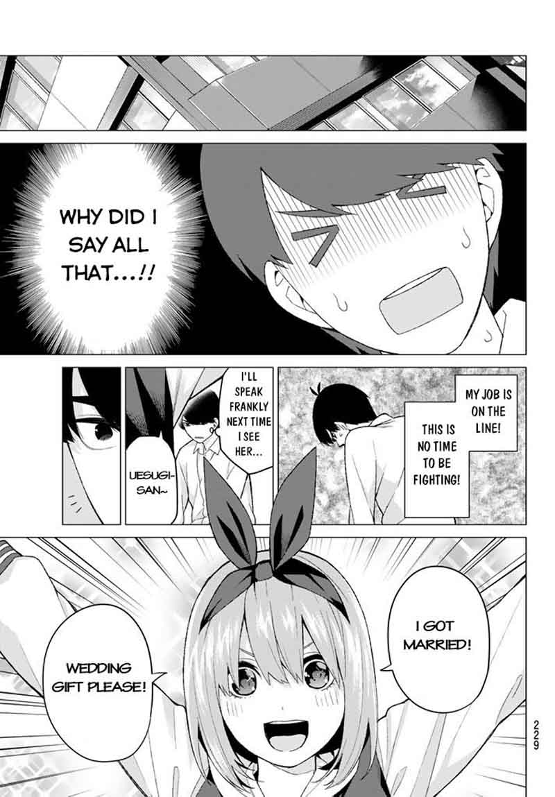 Go Toubun No Hanayome Chapter 16 Page 9