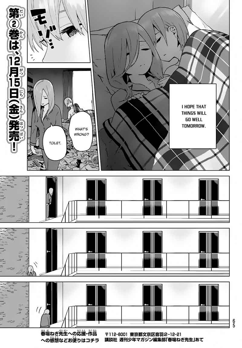 Go Toubun No Hanayome Chapter 17 Page 20