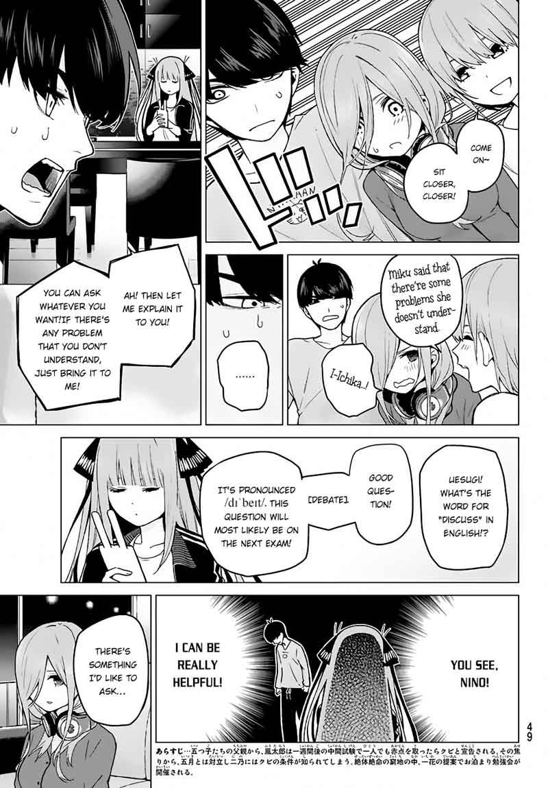 Go Toubun No Hanayome Chapter 17 Page 4