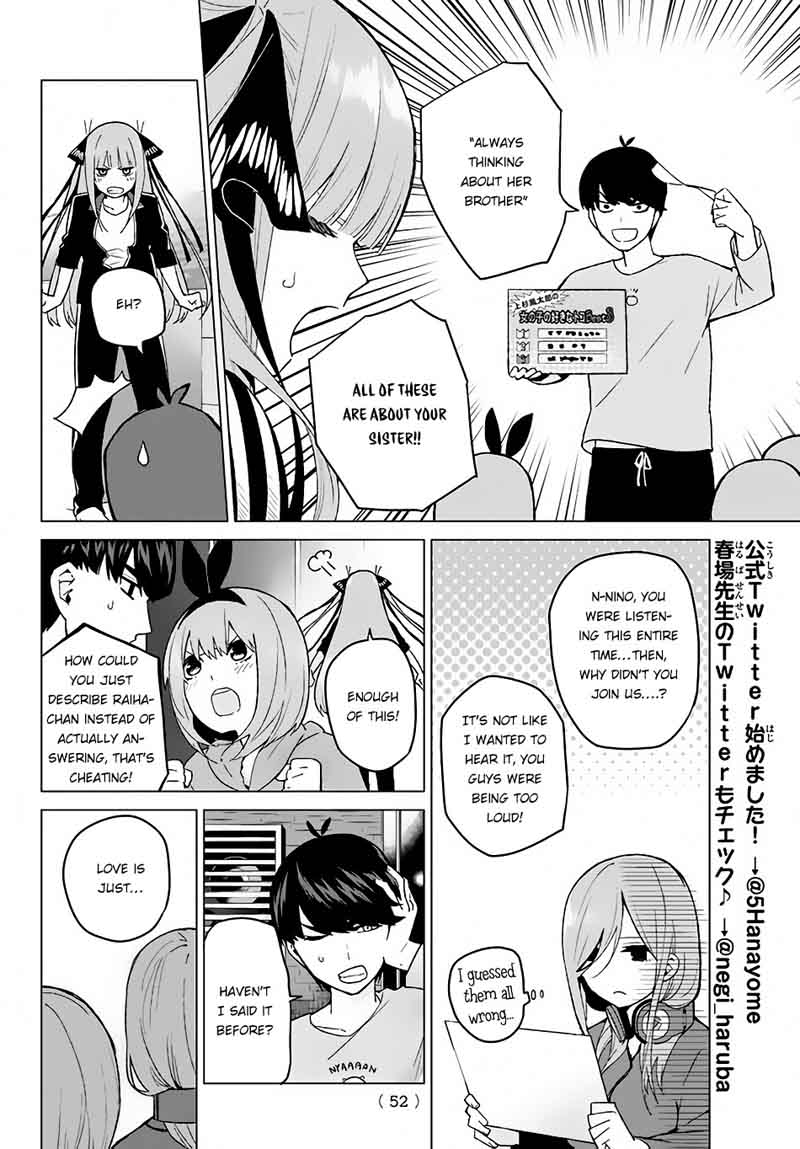 Go Toubun No Hanayome Chapter 17 Page 7