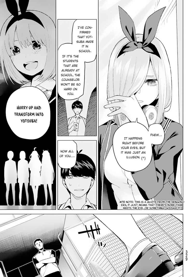 Go Toubun No Hanayome Chapter 19 Page 16