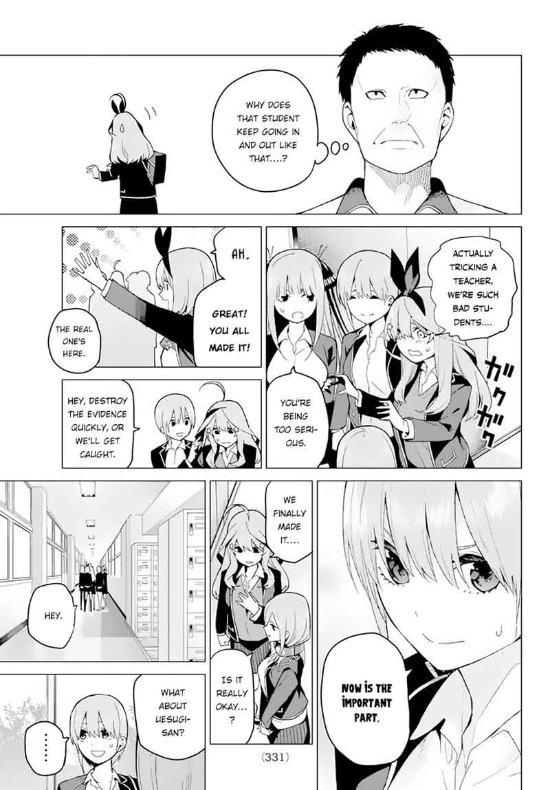 Go Toubun No Hanayome Chapter 19 Page 18