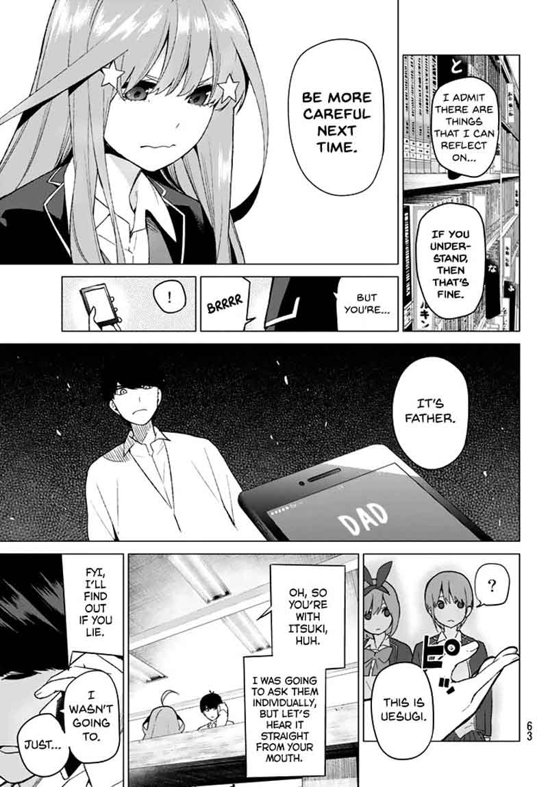 Go Toubun No Hanayome Chapter 20 Page 11