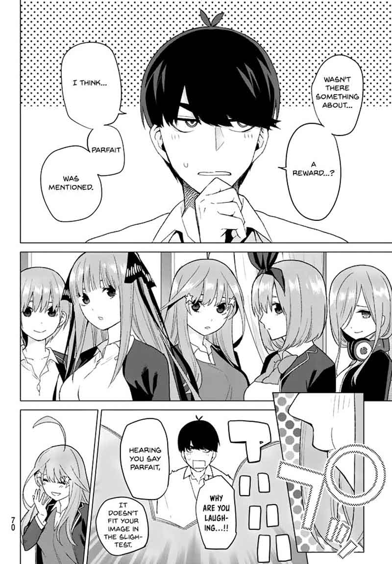 Go Toubun No Hanayome Chapter 20 Page 17