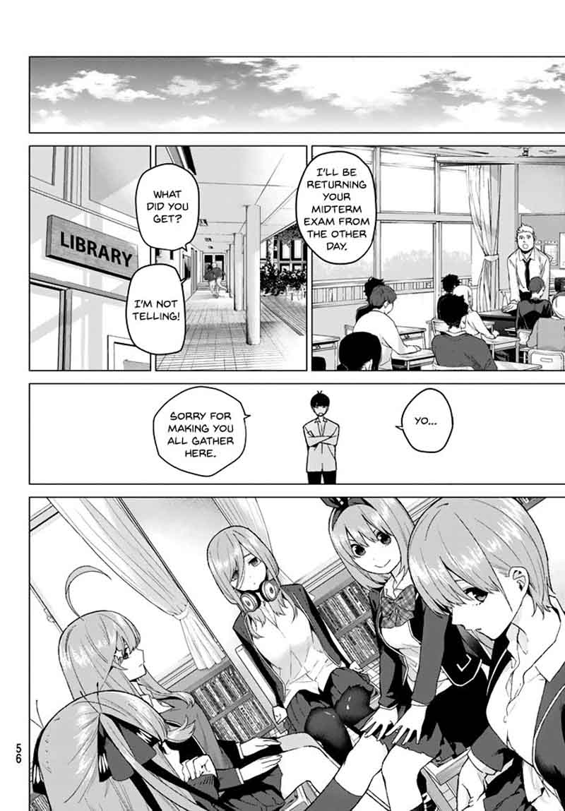 Go Toubun No Hanayome Chapter 20 Page 4