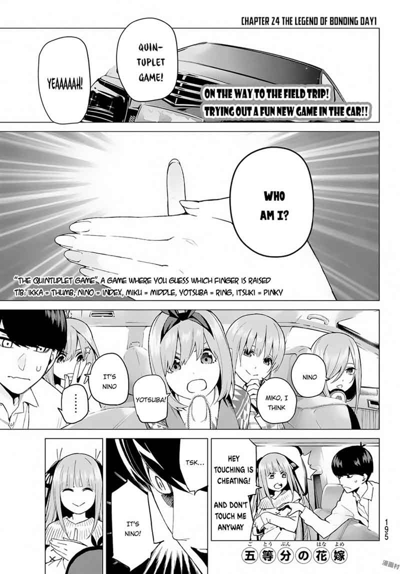 Go Toubun No Hanayome Chapter 24 Page 2