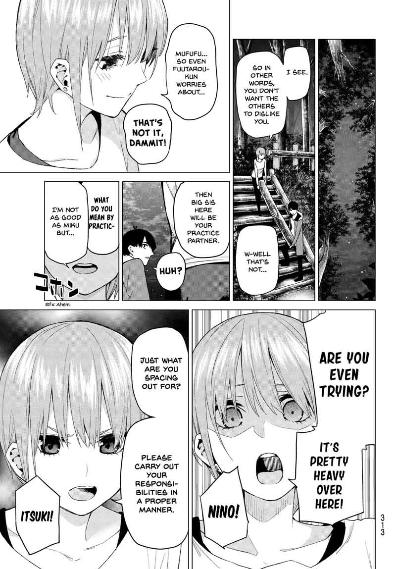 Go Toubun No Hanayome Chapter 27 Page 11