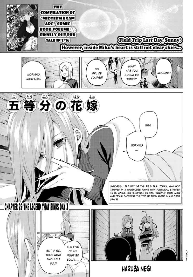 Go Toubun No Hanayome Chapter 29 Page 2