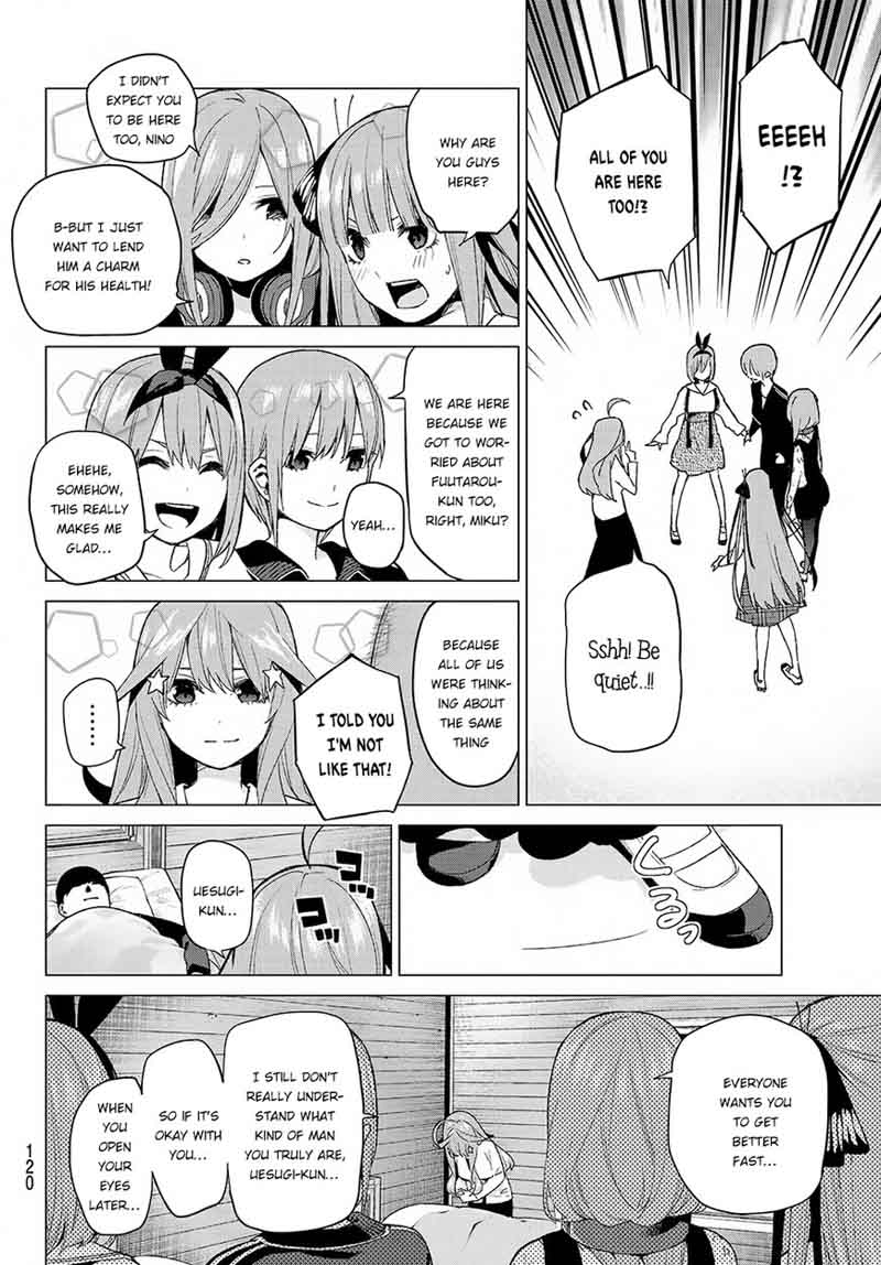 Go Toubun No Hanayome Chapter 31 Page 17