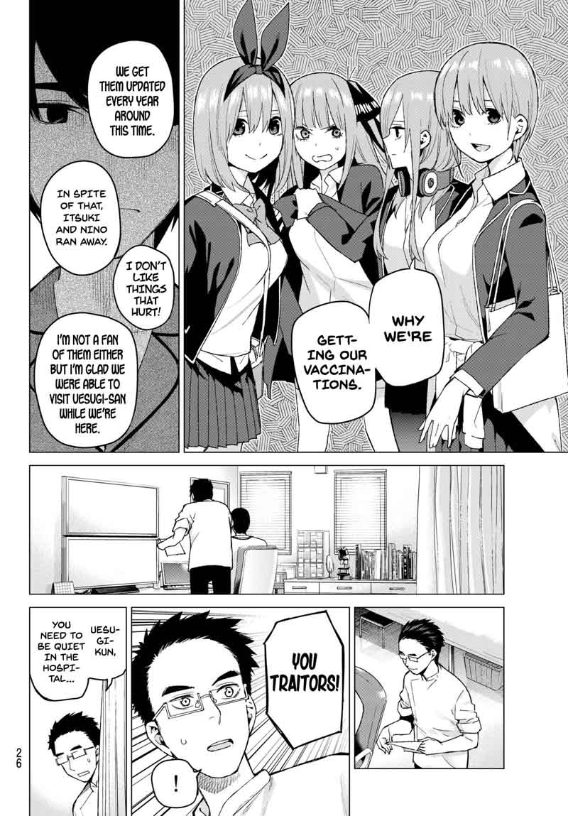 Go Toubun No Hanayome Chapter 33 Page 17