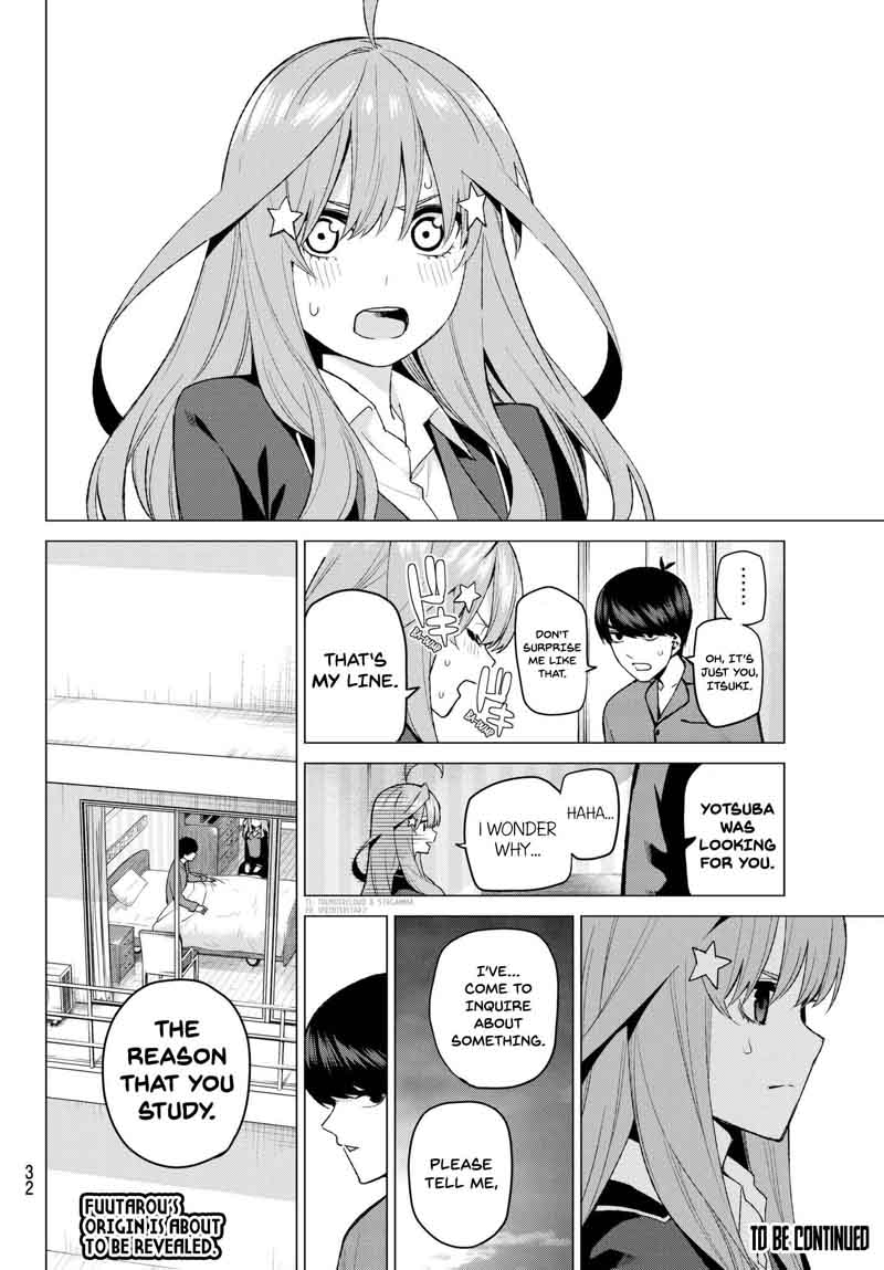 Go Toubun No Hanayome Chapter 33 Page 22