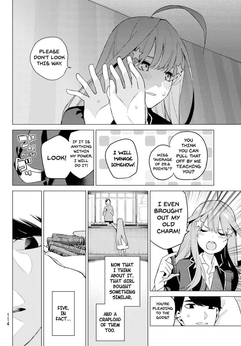 Go Toubun No Hanayome Chapter 34 Page 17