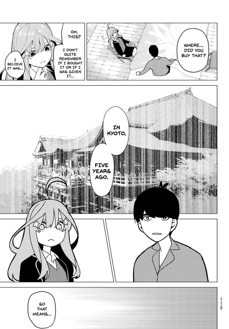 Go Toubun No Hanayome Chapter 34 Page 18