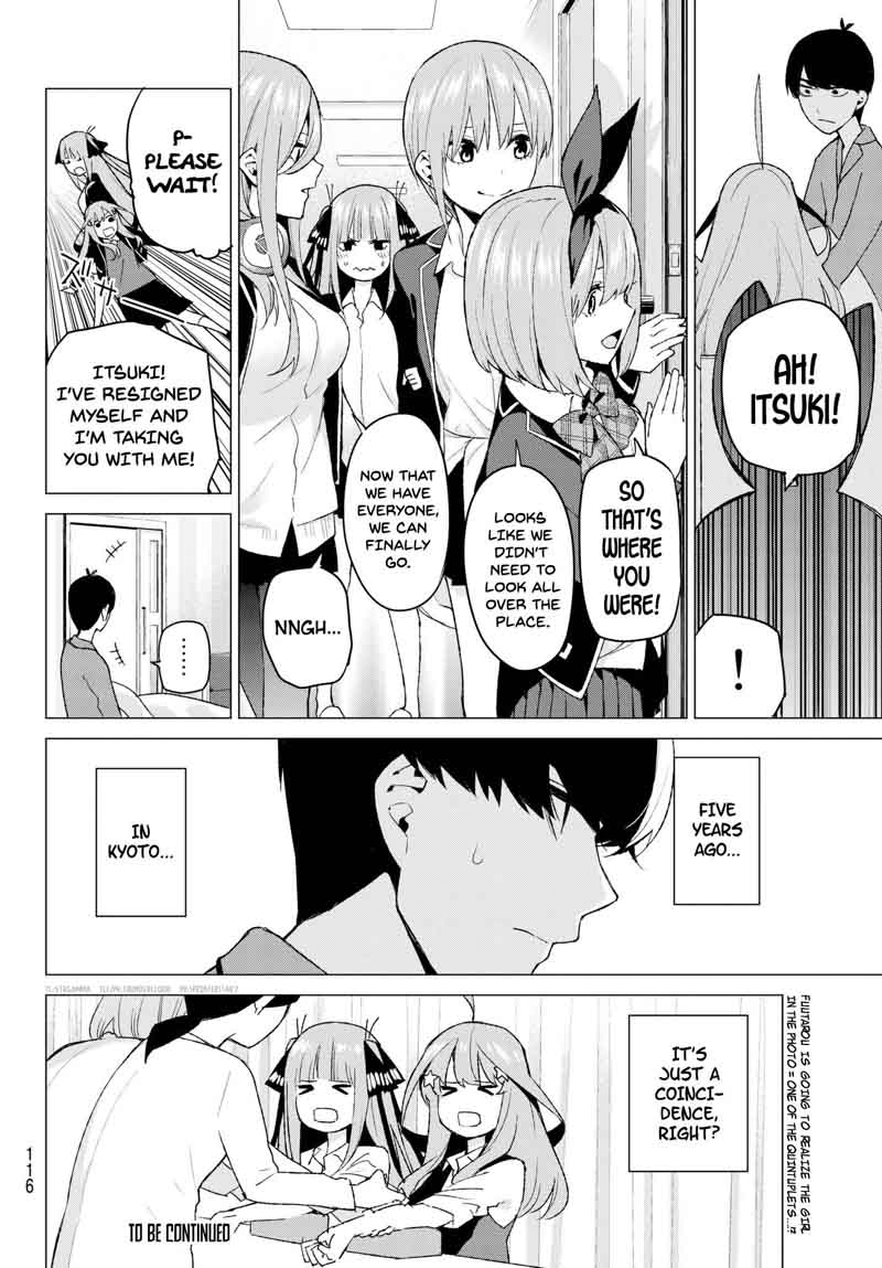 Go Toubun No Hanayome Chapter 34 Page 19